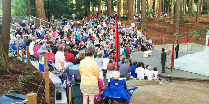Shakespeare in the park, Lynnwood shakespeare event, Parks and recreation activities